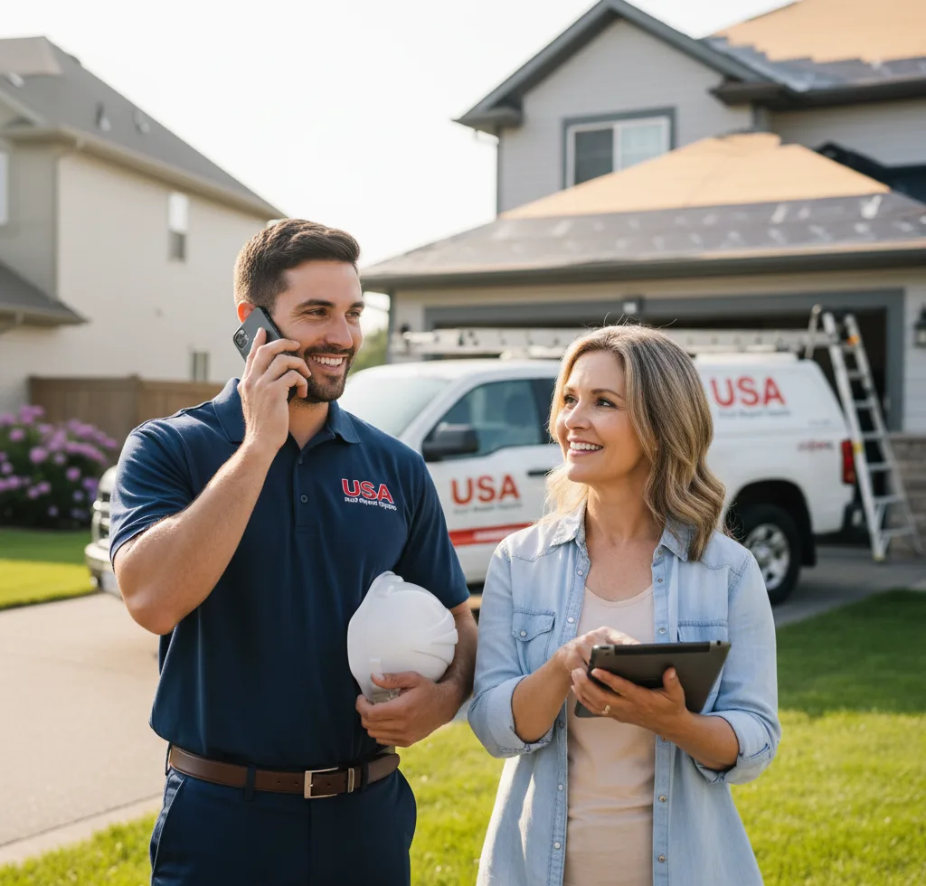 USA Roof Repair Experts customer support in Ford